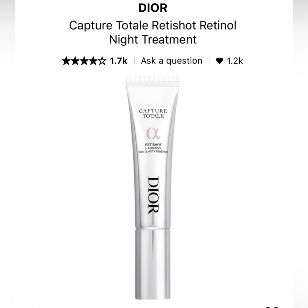 Dior Capture Totale Retishot Retinol NIB